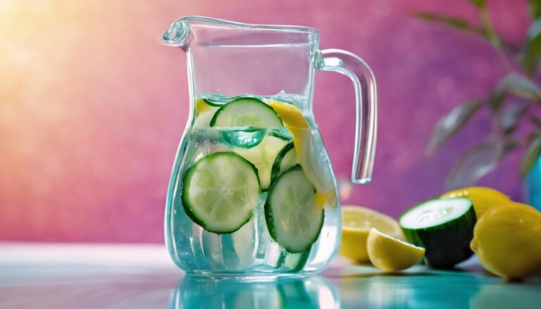 Sous Vide Infused Water With Lemon and Cucumber