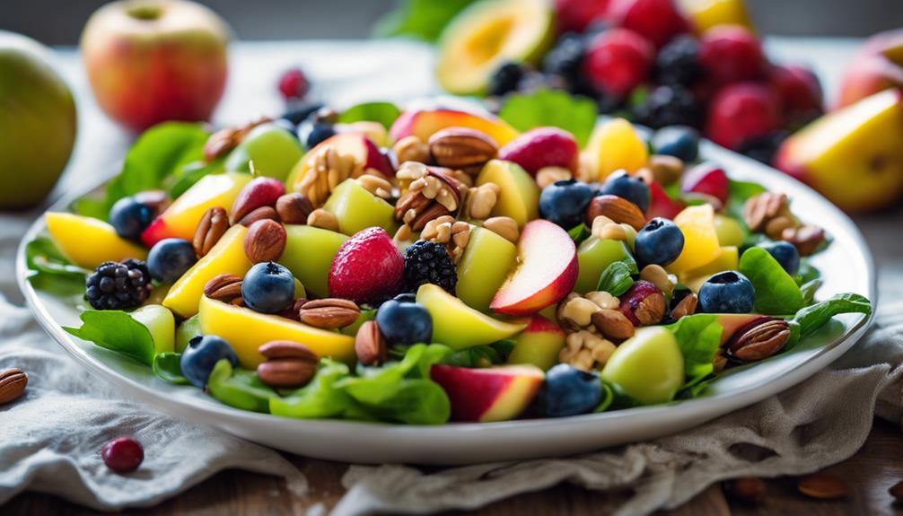 fresh and hearty salad