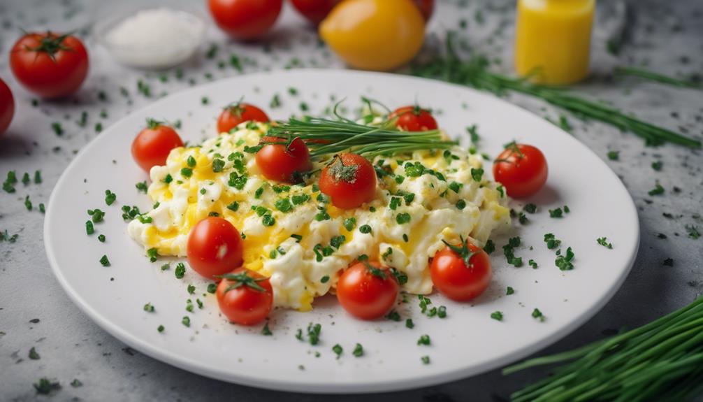 fresh chives boost eggs