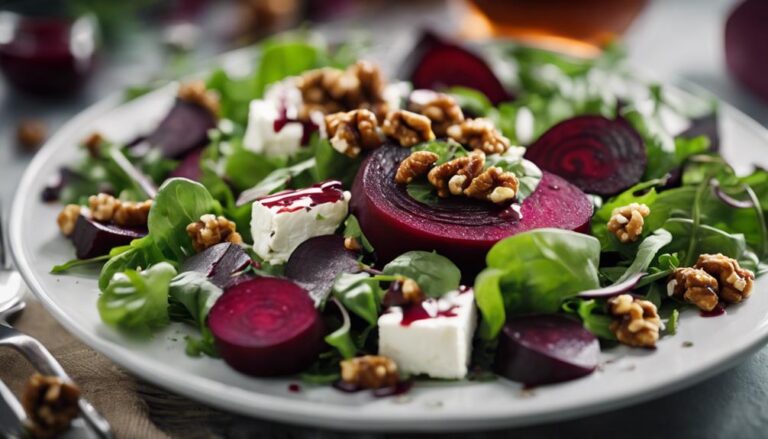 Local Beet and Goat Cheese Salad