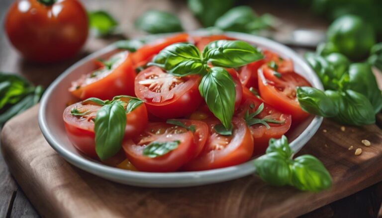 Farmers' Market Tomato and Basil Salad