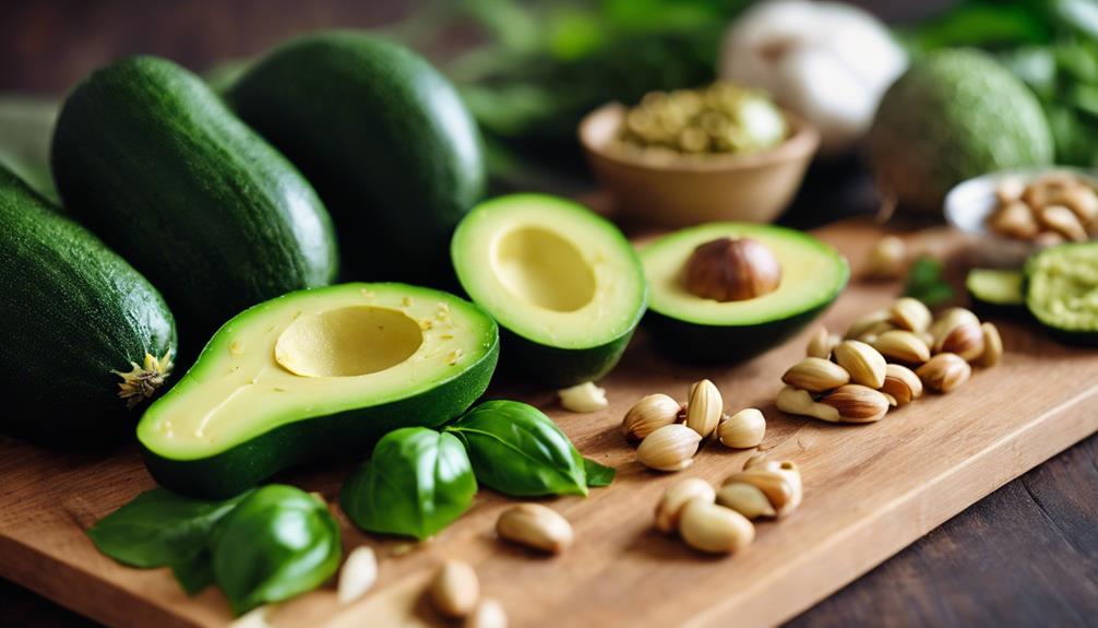 fresh zucchini noodle ingredients