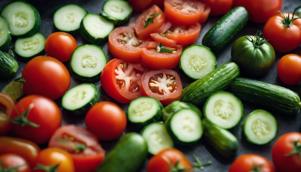 gardening with fresh produce