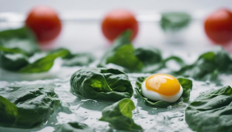 Sous Vide Spinach and Tomato Egg Whites