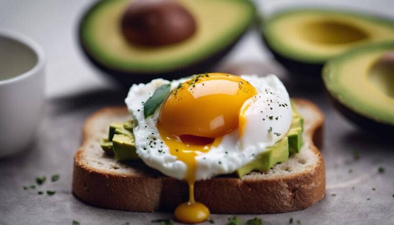 Sous Vide Poached Organic Eggs on Avocado Toast