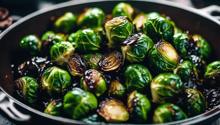 Sous Vide Balsamic Glazed Brussels Sprouts