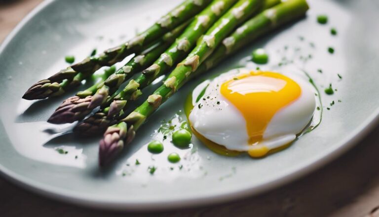 Sous Vide Asparagus and Poached Egg