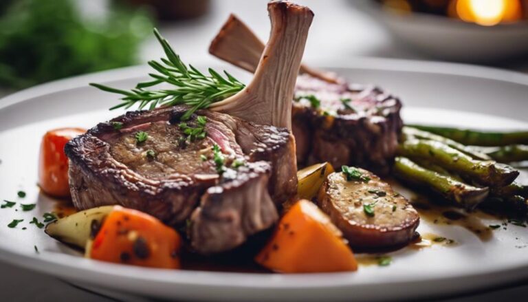 Sous Vide Herb-Infused Lamb Chops