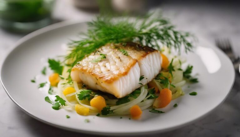 Sous Vide Citrus Cod With Fennel Salad