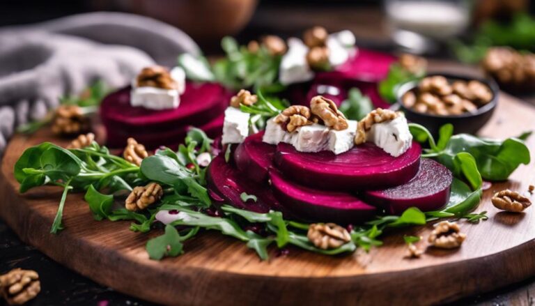 Sous Vide Beetroot and Goat Cheese Salad