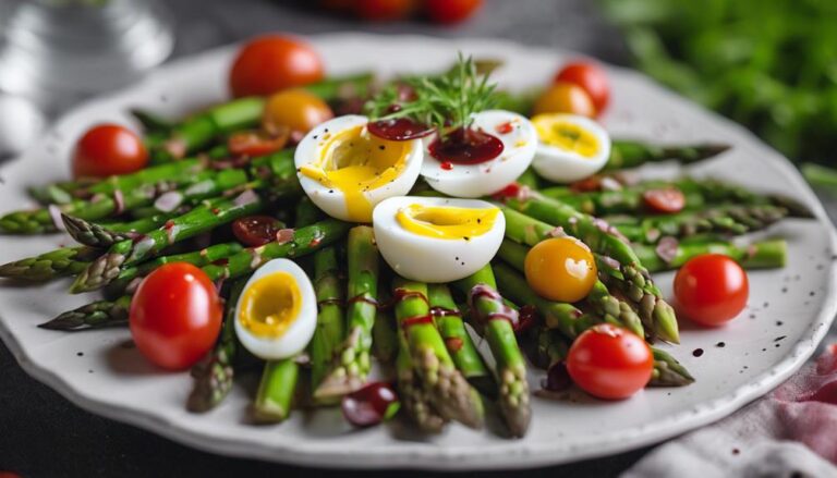 Sous Vide Asparagus and Hard-Boiled Egg Salad