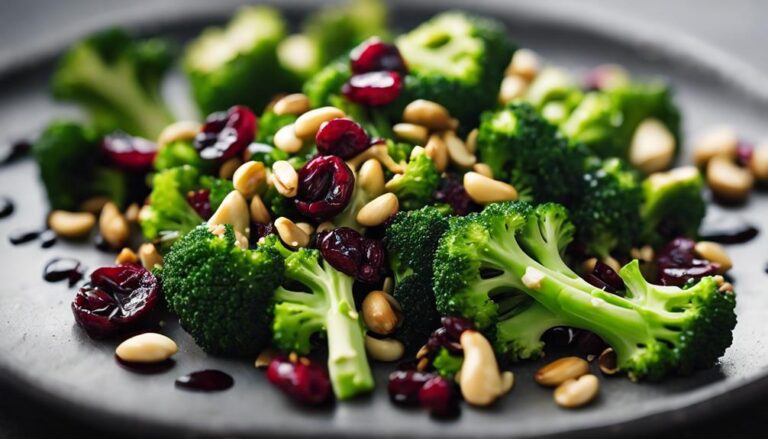 Sous Vide Broccoli and Pine Nut Salad