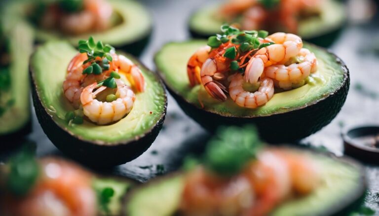 Sous Vide Avocado Boats With Wild-Caught Shrimp