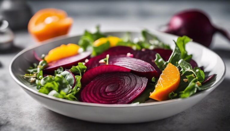 Sous Vide Beetroot Salad With Orange Segments