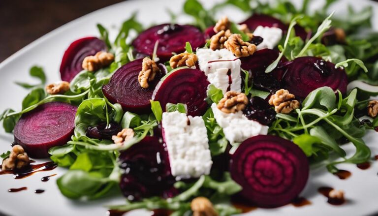 Sous Vide Beetroot and Goat Cheese Salad