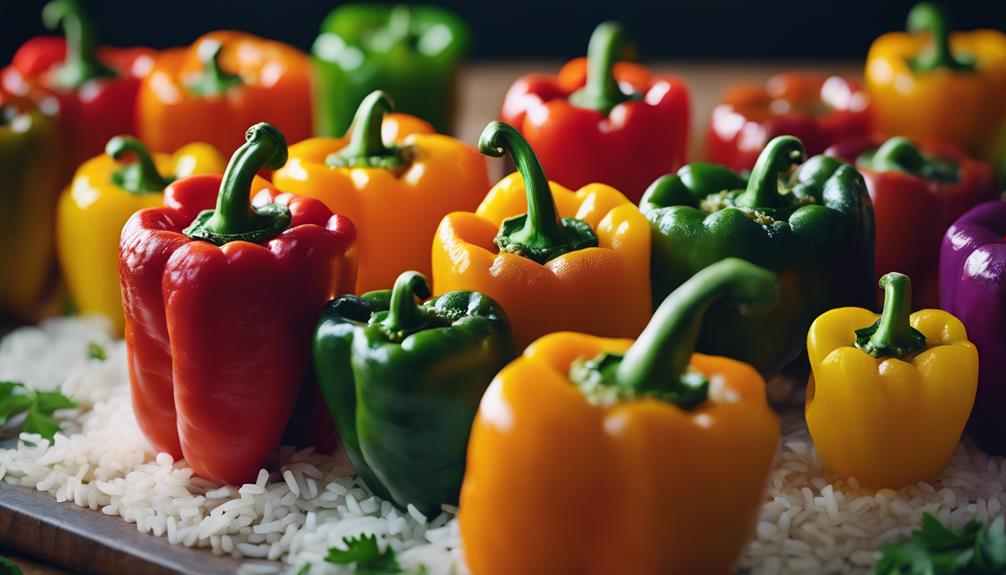 gourmet stuffed peppers recipe