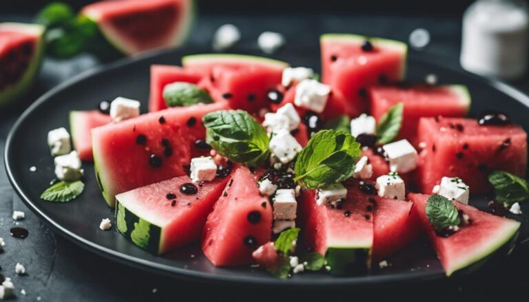 Sous Vide Watermelon and Feta Salad