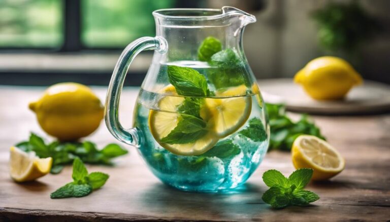 Sous Vide Infused Water With Lemon and Mint