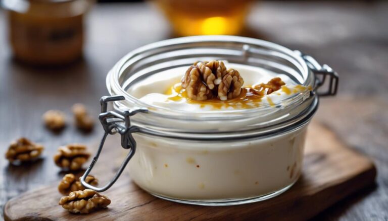 Sous Vide Greek Yogurt With Honey and Walnuts