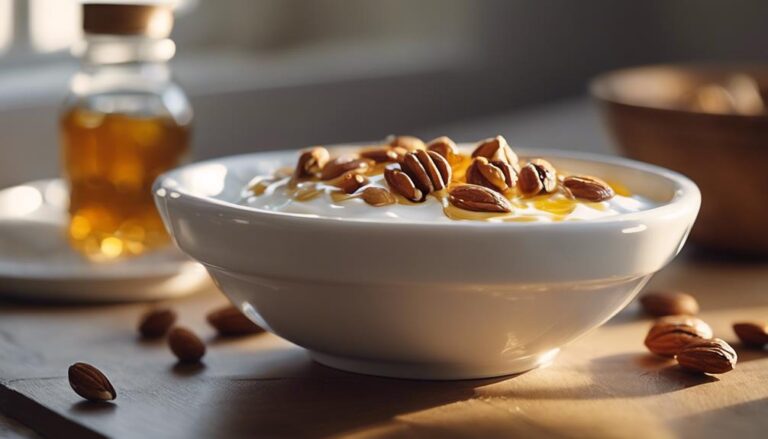 Peaceful Start: Greek Yogurt With Honey and Nuts