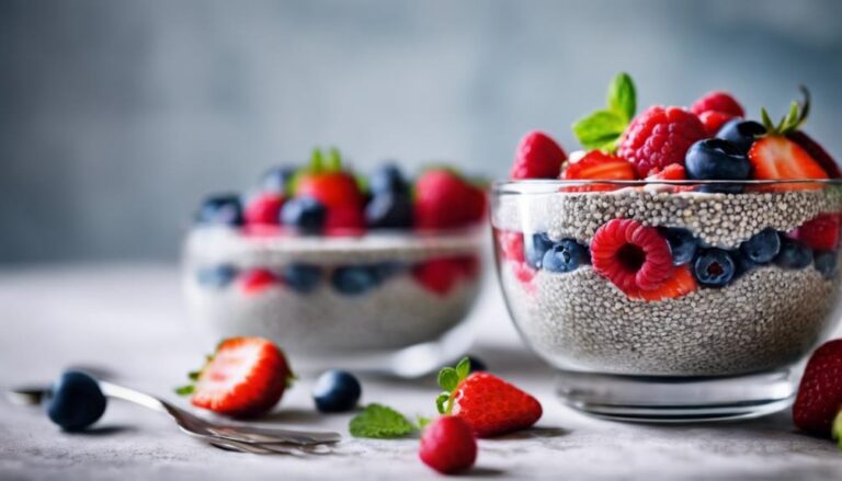 Local Berry and Chia Pudding