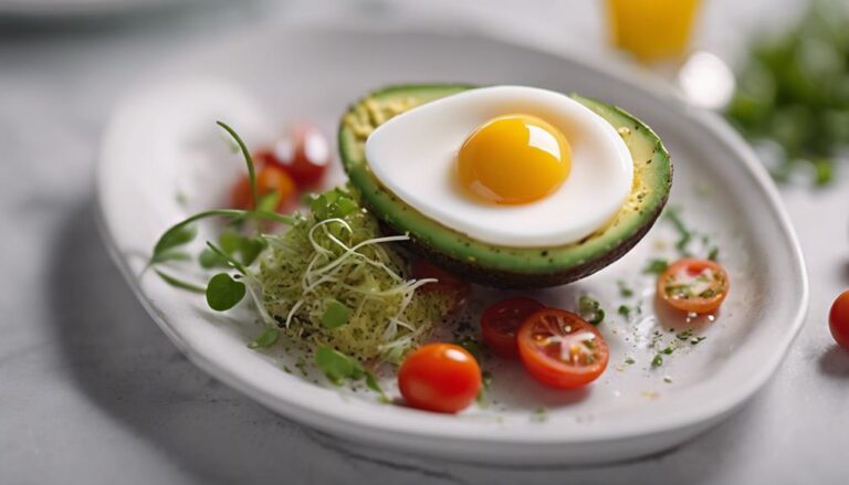 Sous Vide Avocado and Egg Breakfast Bowl