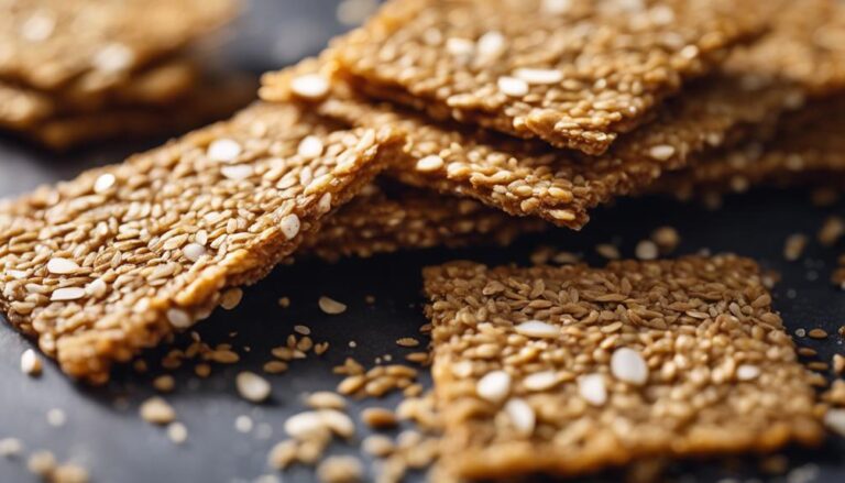 Sous Vide Flaxseed Crackers