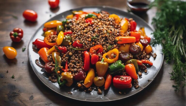 Sous Vide Mixed Grains With Roasted Veggies