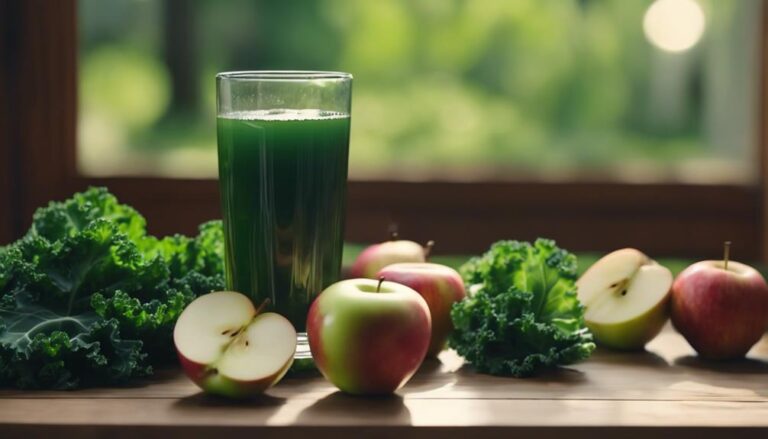 Kale and Apple Juice