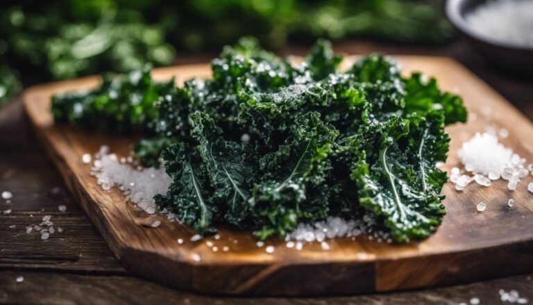 Sous Vide Kale Chips With Sea Salt