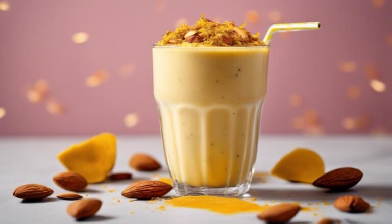 Almond Milk Smoothie With Turmeric