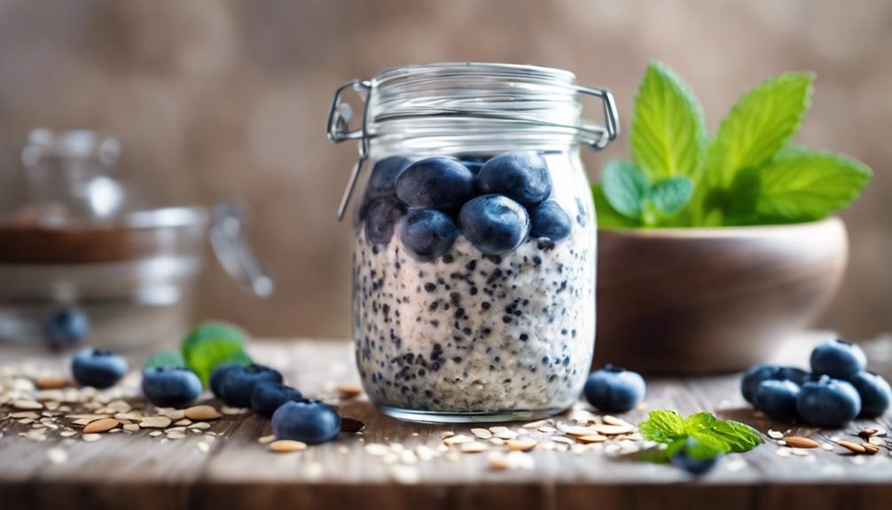 heart healthy almond chia pudding