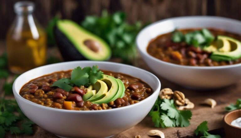 Vegetarian Lentil and Walnut Chili