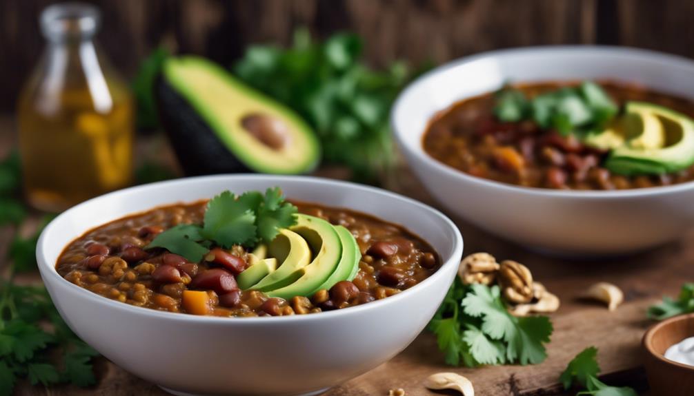 hearty meatless chili recipe