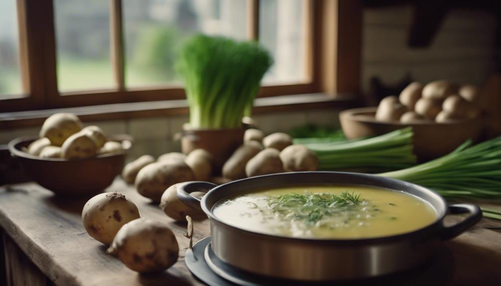 hearty soup with vegetables