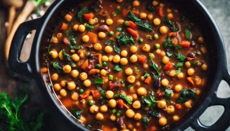 Chickpea and Vegetable Stew With Sous Vide Spices