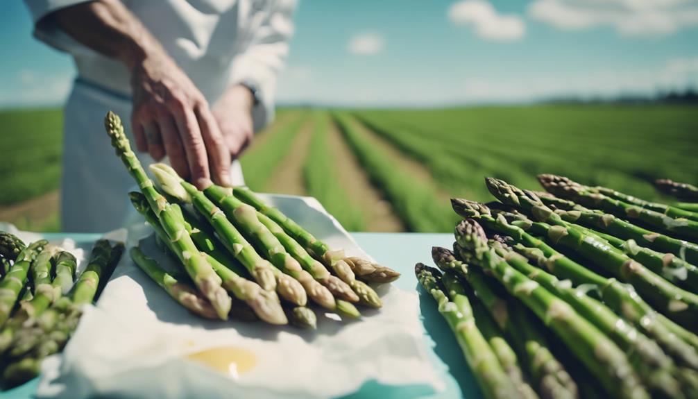 history of growing asparagus