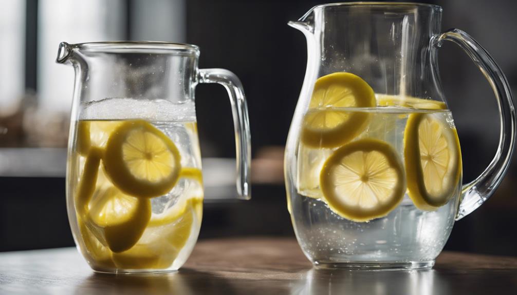 history of lemon water