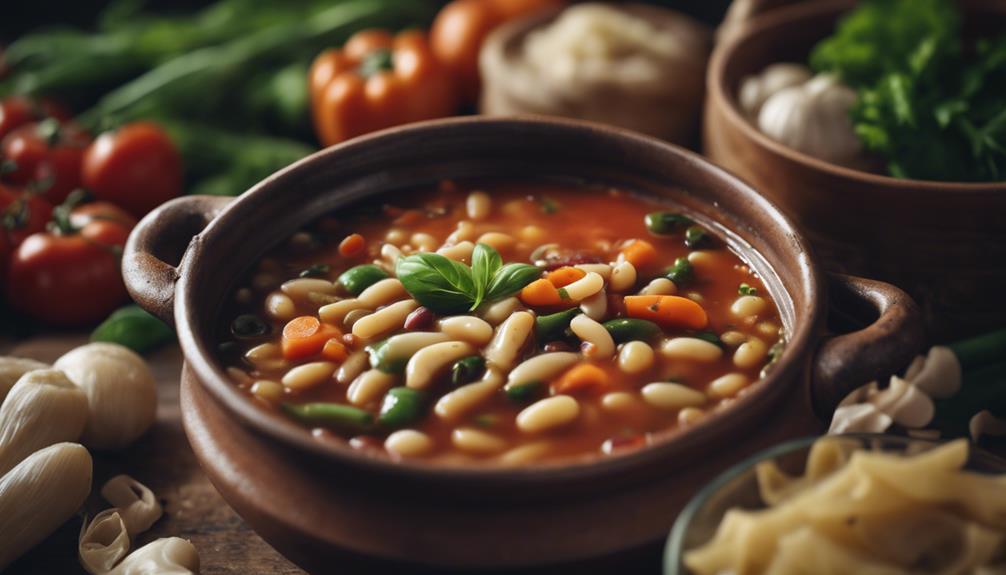 history of minestrone soup