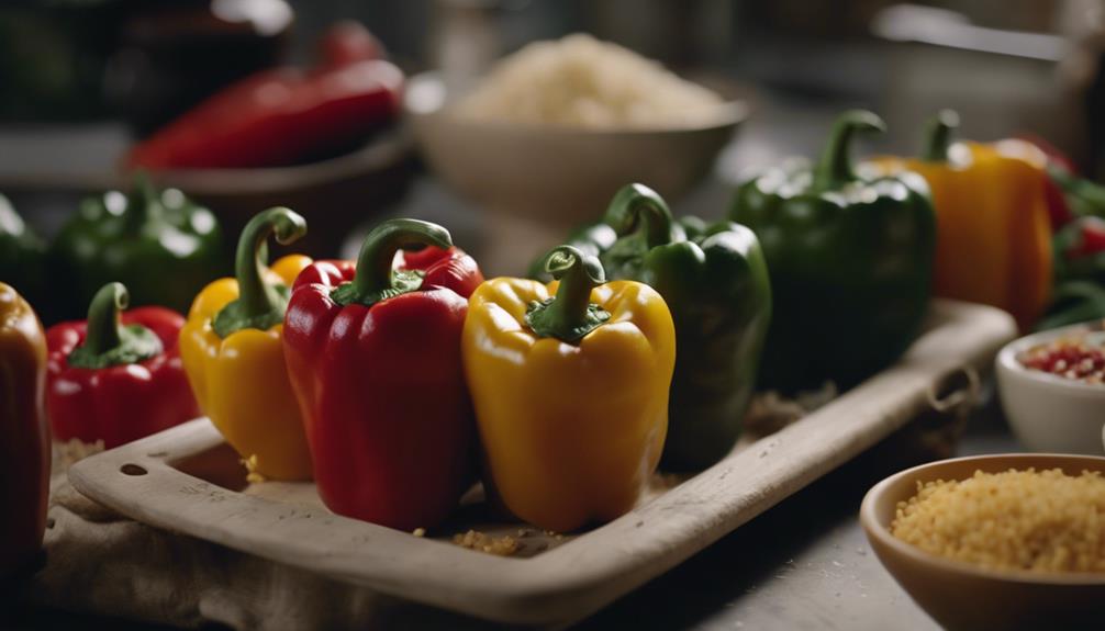 history of stuffed peppers