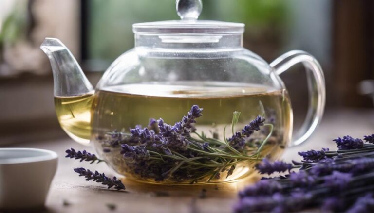 Sous Vide Herbal Tea With Local Lavender