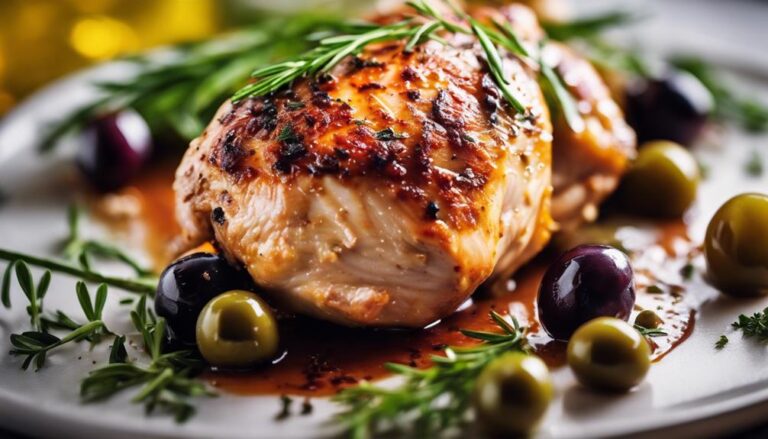 Sous Vide Chicken Thighs With Olives and Herbs