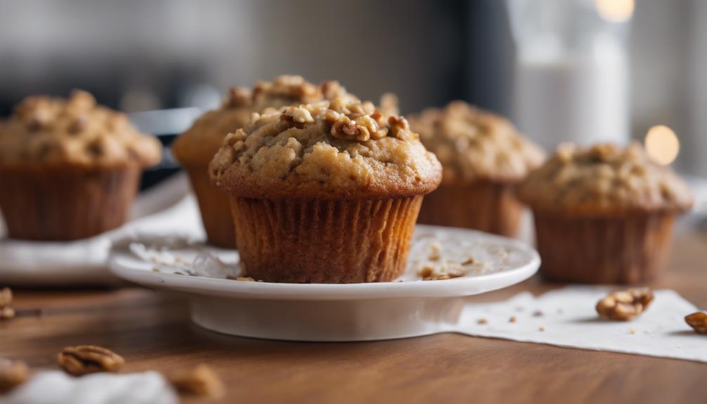 key ingredients for muffins