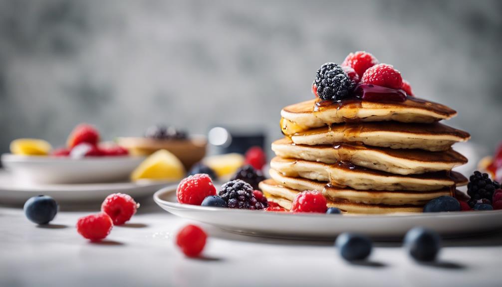 key ingredients for pancakes