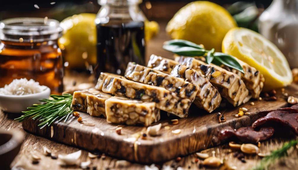 marinate tempeh with these components