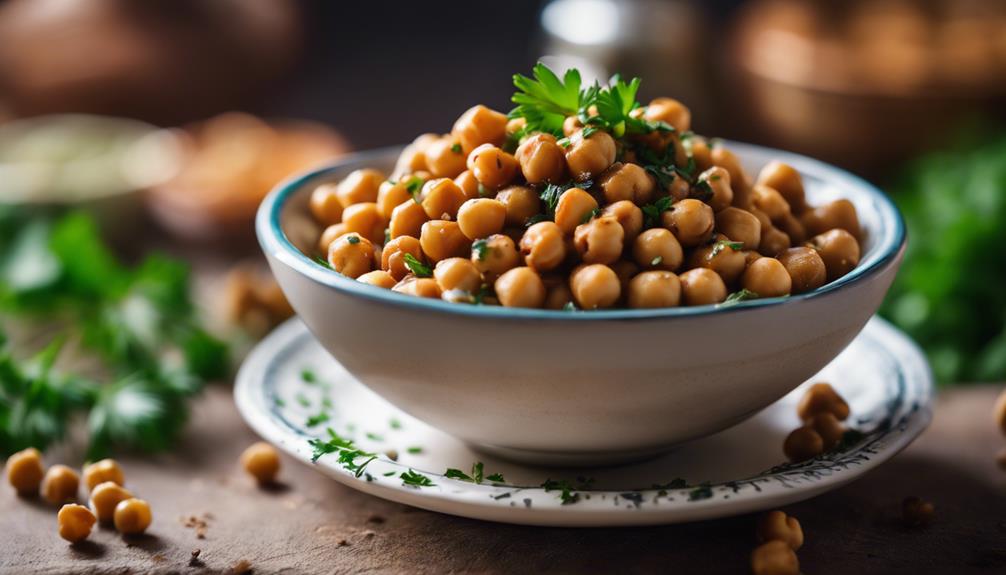 middle eastern chickpea history