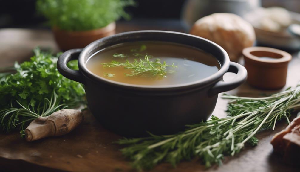 nourishing homemade bone broth