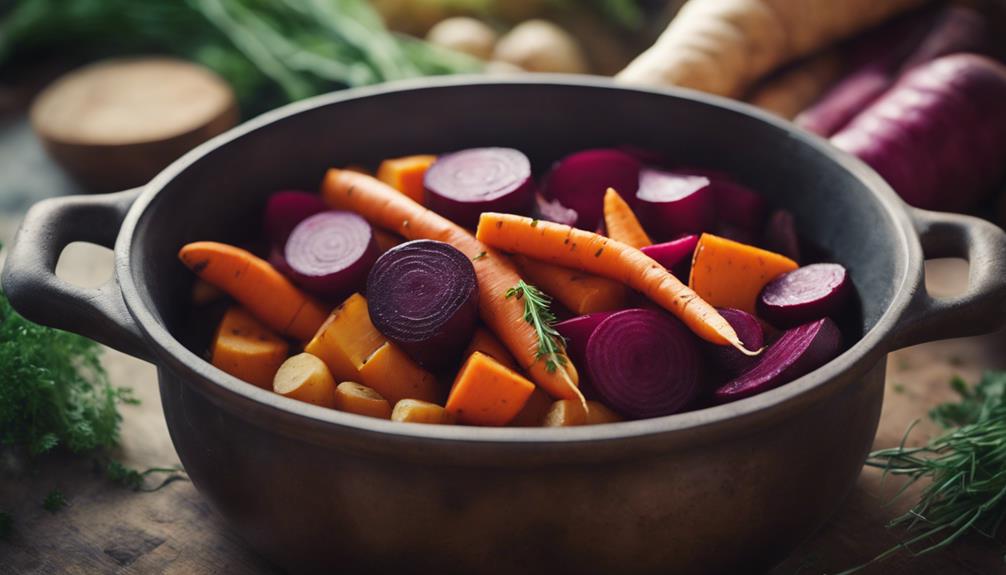 nutritious root vegetable mix