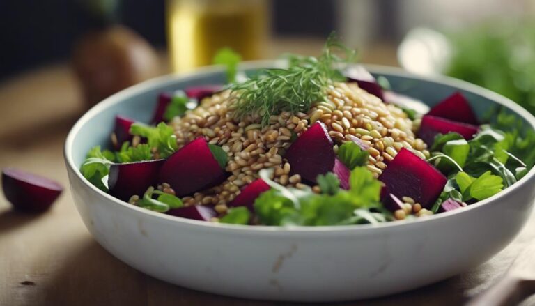 Gentle Grains: Barley and Roasted Beet Salad