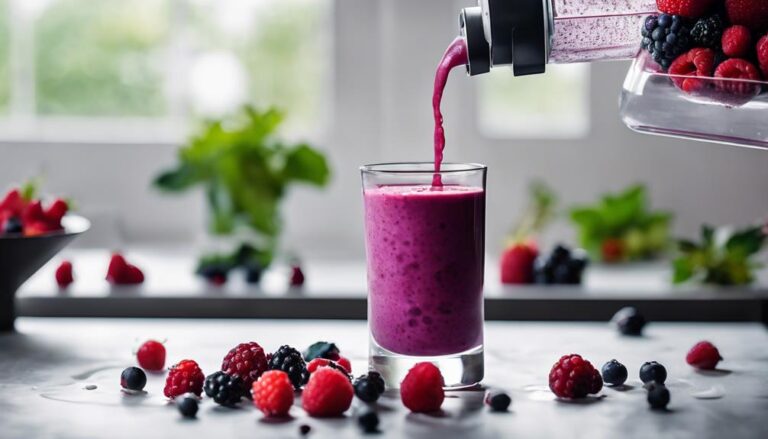 Sous Vide Berry Antioxidant Shake